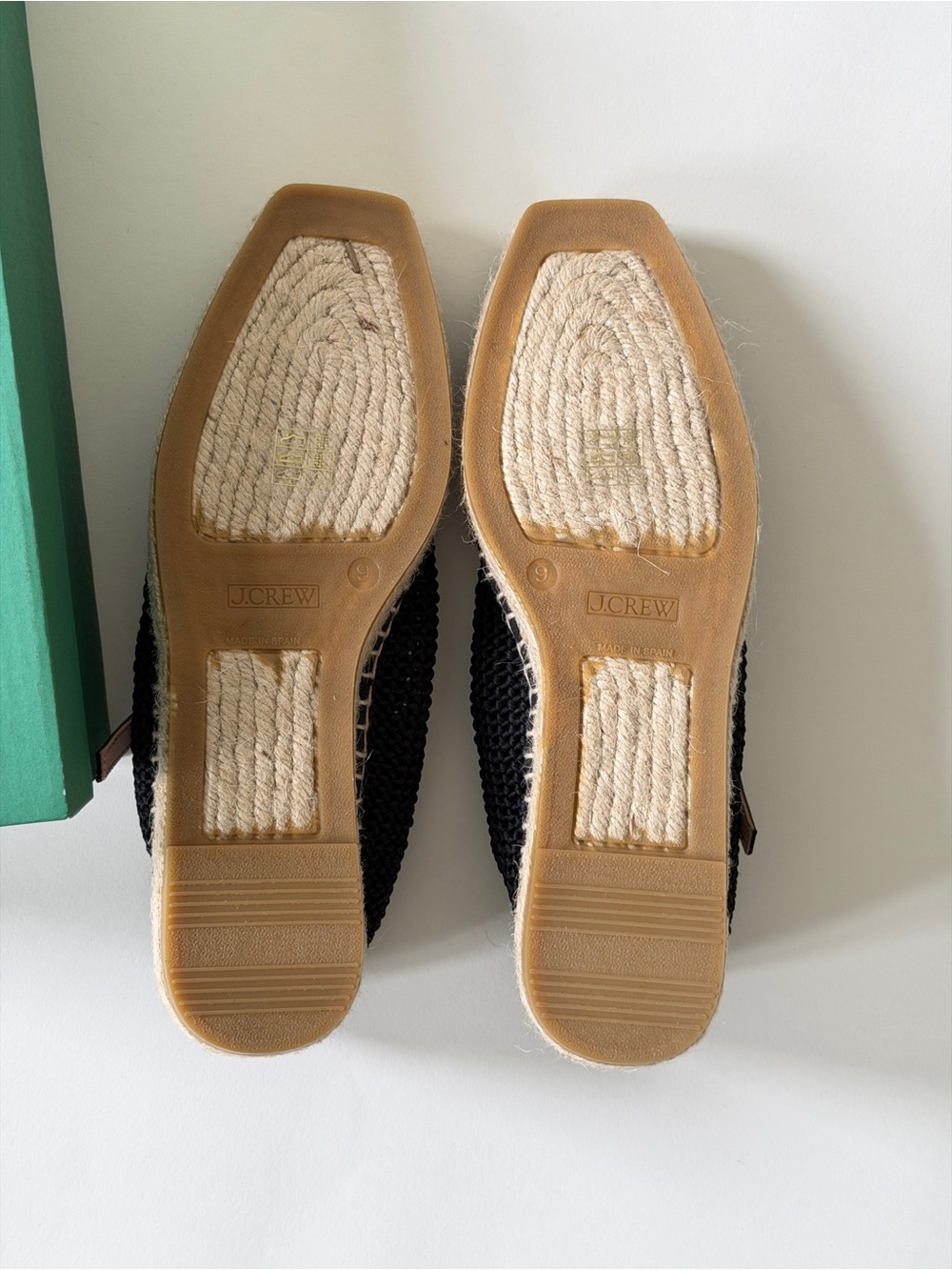 NEW IN BOX Sophie Mary Jane espadrilles with crochet - size 9 - Picture 7 of 11